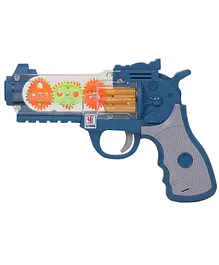 VGRASSP Concept Musical Glow Gear Gun with 3D Lights and Music Pretend Play Toy  - Multicolor