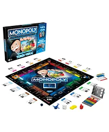 Monopoly Ultimate Rewards Board Game Electronic Banking Unit Board Game - Multicolour