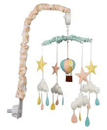 Abracadabra Musical Cot Mobile Lost in Clouds Theme - Sea Green