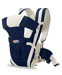 Chinmay Kids Baby Carrier Bag Adjustable Hands Free 4 in 1 Baby Baby Safety Belt Child - Navy Blue