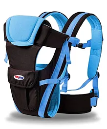 Chinmay Kids Baby Carrier Bag Adjustable Hands Free 4 in 1 Baby Baby Safety Belt Child - Blue Black
