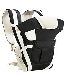 Chinmay Kids Baby Carrier Bag Adjustable Hands Free 4 in 1 Baby Baby Safety Belt Child - Black