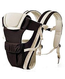 Chinmay Kids Baby Carrier Bag Adjustable Hands Free 4 in 1 Baby Baby Safety Belt Child - Brown