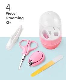 4 Piece Grooming Kit - Pink