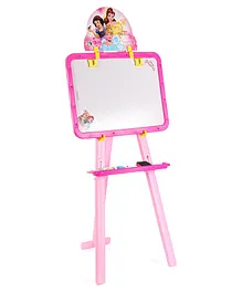 IToys 5 In 1 Two Way Easel Board With Stand - Pink