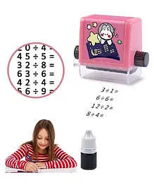 FunBlast Division Math Roller Stamps for Kids  Colour May Vary