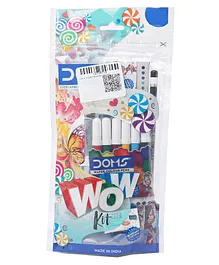 Doms Wow Stationery Kit Set of 7 - Multicolour