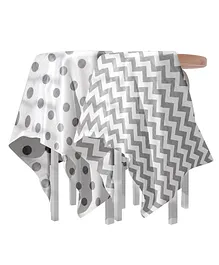 Bembika Bamboo Cotton Muslin Swaddle Wrap Blanket Baby Pack Of 2 - Multicolor