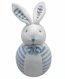 Abracadabra  Bunny Soft Toy with Rattle - Blue