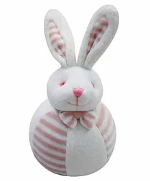 Abracadabra  Bunny Soft Toy with Rattle - Pink