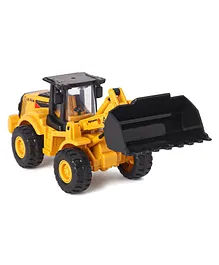 Rising Step Friction Power Construction Toy Truck JCB - Yellow