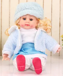 Rising Step Musical Doll With Poems & Music Blue - (Color May vary)