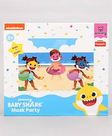 Handycrafts Baby Shark Party Mask Kit - Yellow Pink Blue