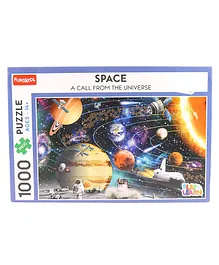 Funskool Space Play & Learn Educational Jigsaw Puzzle Game Multicolour - 1000 Pieces