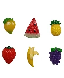 TheCraftShop Miniature Model Assorted Fruits 6pcs - Multicolor