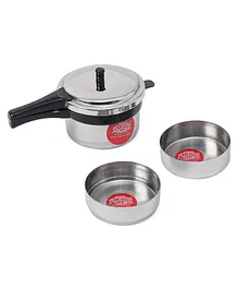 Ramson Mini Toy Cooker With Containers- Silver