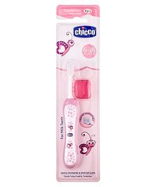 Chicco  Ultra Soft Bristles Honey Bee Printed Toothbrush - Pink