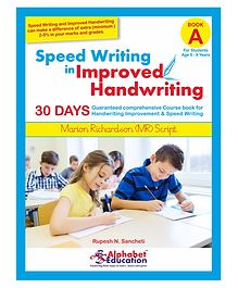 Speed Writing In Improved Handwriting MR Script Writing Book A - English