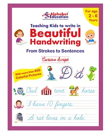 Cursive Writing Teaching Kids to Write in Beautiful Handwriting From Strokes to Sentences - English