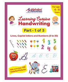 Learning Cursive Handwriting Part 1 of 3  Workbook - English
