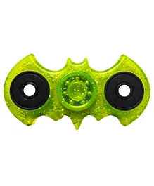 KARBD Batman Wings Pearl Shine Plastic Fidget Spinner Spinning Toy - Neon Green