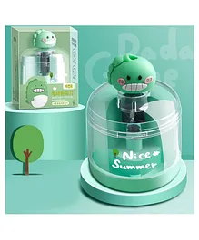 KARBD Automatic Nice Summer Theme Electric Pencil Sharpener with Dust Collector - Green