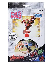 Bubble Magic  Avengers Themed Iron Man Fan Bubs - Multicolor