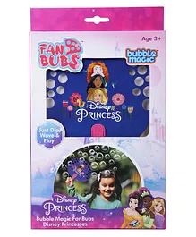 Bubble Magic Disney Princesses Asst Bubble Maker FanBubs - Multicolour