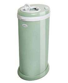 Ubbi Steel Odor Locking Diaper Pail - Sage