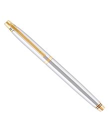 VEA Password Full Bright Chrome SP Long Jotter Pen - Blue