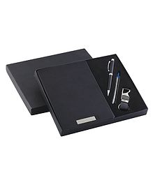 VEA Pen Gift Set With Dairy & Key chain Including Refill - Black