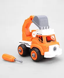 little fingers DIY JCB Truck - Orange