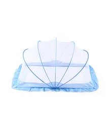 Foldable Safe & Easy Use Strong 5 Rods Baby Mosquito Net - Blue