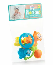 Sunny Jungle Friends Animal Shaped Rattle Set of Five - Design & Colour May Vary