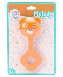 Sunny Melody Key Rattle Teddy - Color May Vary