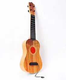 Vijaya Impex Guitar Musical Instrument With 4 String Acoustic Guitar Toy (Color May Vary)