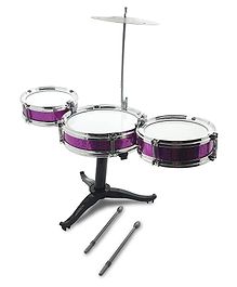 KiddyBuddy Mini Jazz Drum Set (Colour May Vary)
