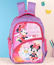 Minnie Mouse Friends Kids School Bag Purple - 16 Inches