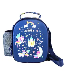 Smily Kiddos Hartop Eva Lunch Bag Unicorn Theme - Blue