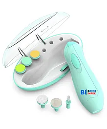 Boxot Impex  Baby Nail Trimmer Electric Safe Baby Nail Grooming Kit - Blue