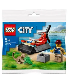LEGO City Wildlife Rescue Hovercraft Building Kit 35 Pieces-30570