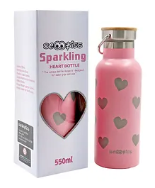 Scoobies Stainless Steel Bottles Pink - 550 ml