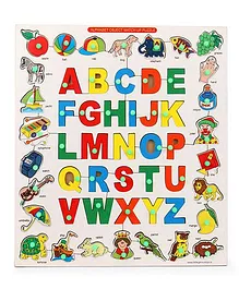 Little Genius Alphabet Object Match Up Puzzle - Multi Color