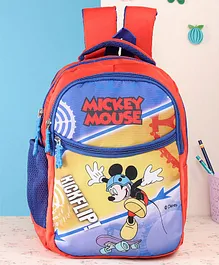 Mickey Mouse & Friends Kids School Bag Red - 14 Inches