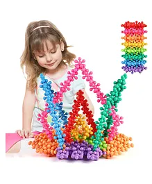 ADKD Educational Building Blocks Toys Interlocking Solid Plastic Toys Multicolor - 200 Pieces