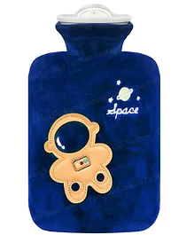 FunBlast Cartoon Design Hot Water Bag with Soft Cover 1000 ml - Blue