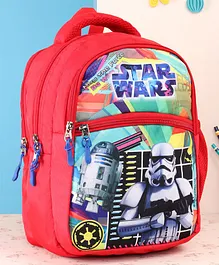Star Wars Kids School Bag Red - 14 Inches