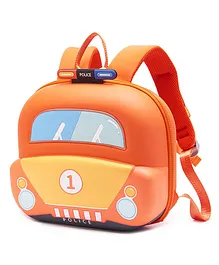 Little Surprise Box Police Joyride Kids Backpack Orange - 11 inches