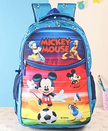 Mickey Mouse & Friends Kids School Bag Blue - 18 Inches