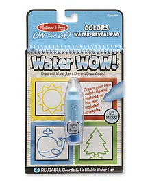 Melissa & Doug Water Wow Colors & Shapes Water Reveal Pad - Multicolor
